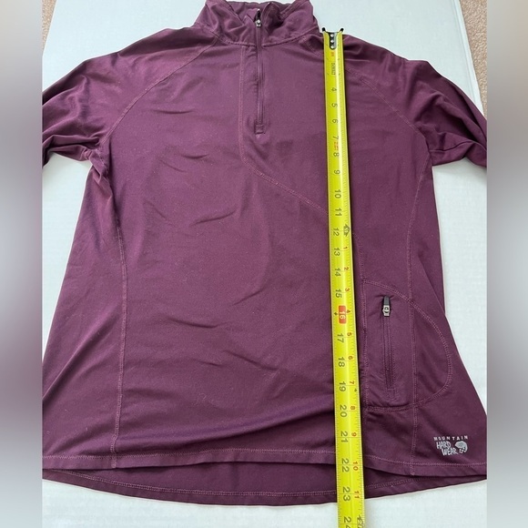 Mountain Hardwear Zippity Half Zip Purple - Picture 10 of 10